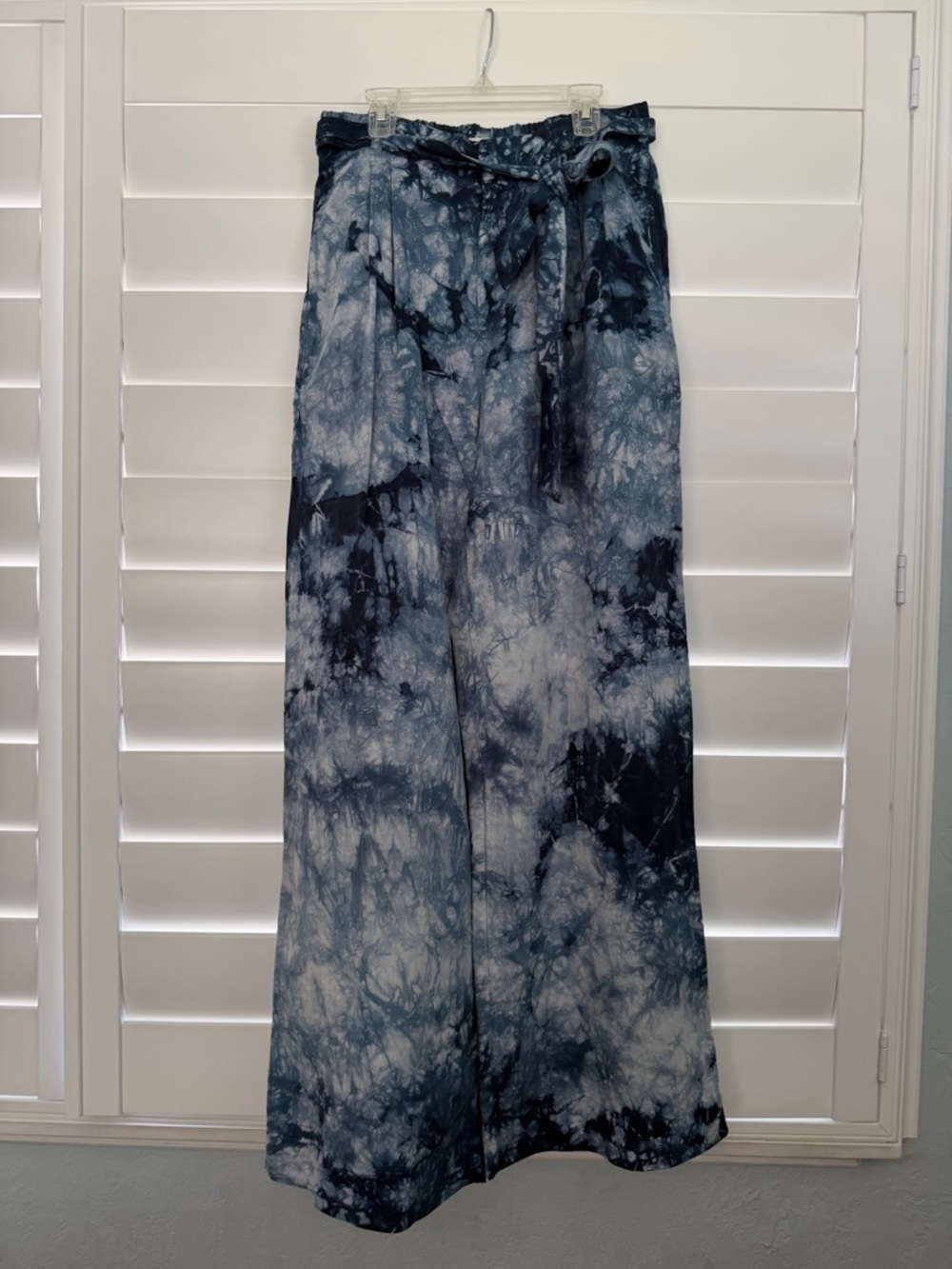 cloth & stone for Anthropologie Tie-Dye Wide-Leg Pants